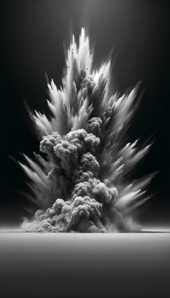 Combustible Dust Explosion Illustration - DASH Consult Safety Services